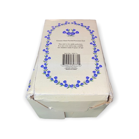 Genuine Hand Painted Porcelain Doll - Picture 3 of 4